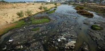 مياه الصرف الصحي في غزة