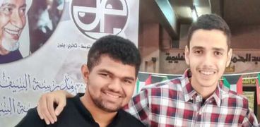 المصريان أحمد وحسين أول وثاني الثانوية بالكويت