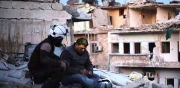 مشهد من فيلم آخر الرجال في حلب