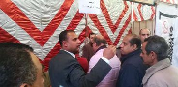 اقبال متوسط وتواجد أمني بانتخابات ادارة وعمومية الأهرام
