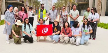 وفد طلابي تونسي يتفقد مشروعات العاصمة الإدارية الجديدة