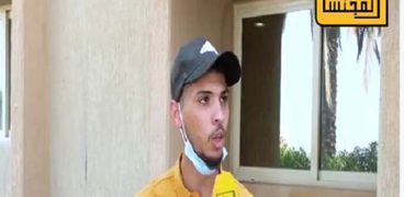 الشب المصري المعتدى عليه في الكويت