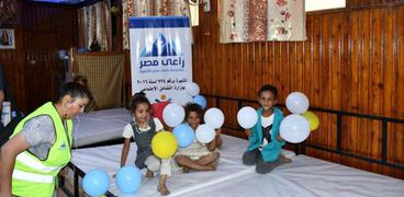 مؤسسة راعي مصر توزع الهدايا على الأطفال
