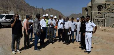 جولة محافظ جنوب سيناء لتفقد مركز الرصد الأمني بشرم الشيخ