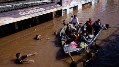 الفيضانات في البرازيل
