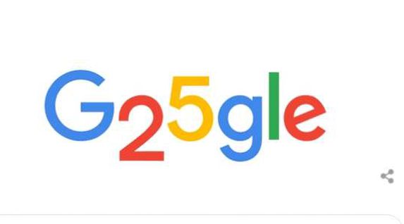 الذكرى 25 لإنشاء google.. أشهر محرك بحث يغير شعاره احتفالا بعيد ميلاده