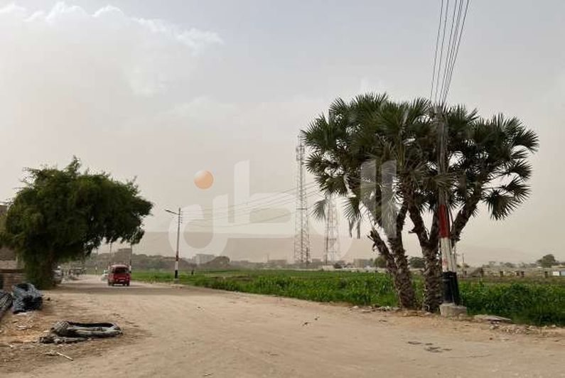 نشاط للرياح المحملة بالأتربة تضرب مراكز محافظة أسيوط