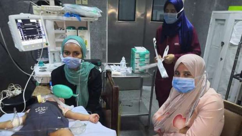 جراحة إنقاذ طفلة بنها الجامعي