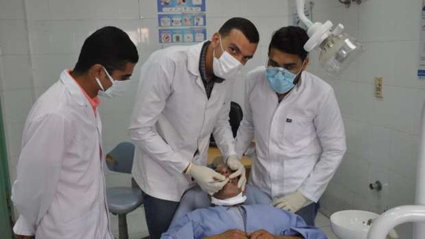 جامعة كفر الشيخ تنظم قافلة طبية وبيطرية بمطوبس
