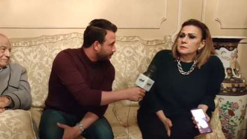 هبة رشوان توفيق مع مراسل جريدة الوطن