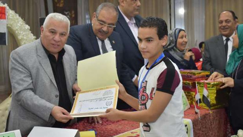تكريم الفائزين في مسابقة تعليم الإسكندرية