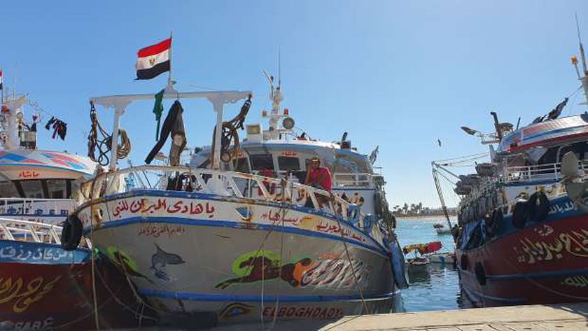 ميناء الصيد البحري ببورسعيد
