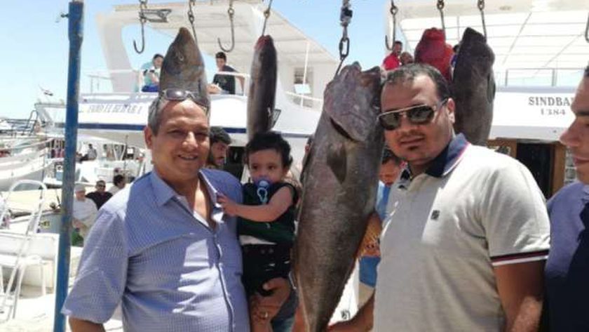 بطولة الجمهورية لصيد الأسماك بنادي الرياضات البحرية بالغردقة