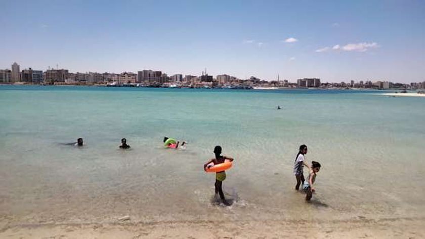 شاطىء الليدو بمدينة مرسي مطروح