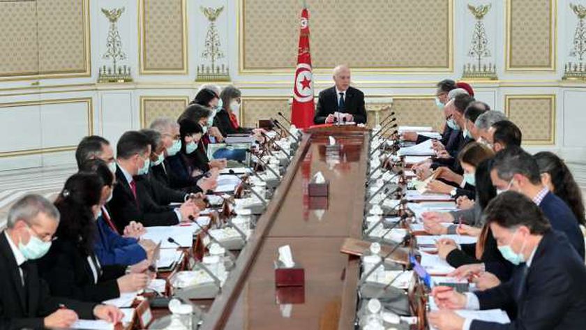 اجتماع مجلس الوزراء التونسي برئاسة قيس سعيد