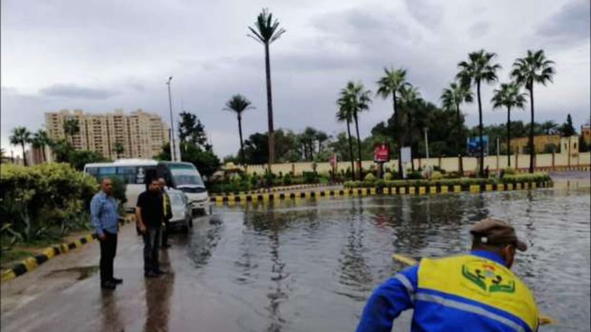 أمطار غزيرة شهدتها المحافظات المصرية