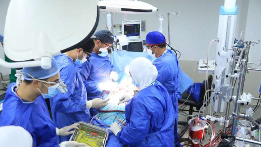أول عملية قلب مفتوح داخل مجمع الإسماعيلية الطبي