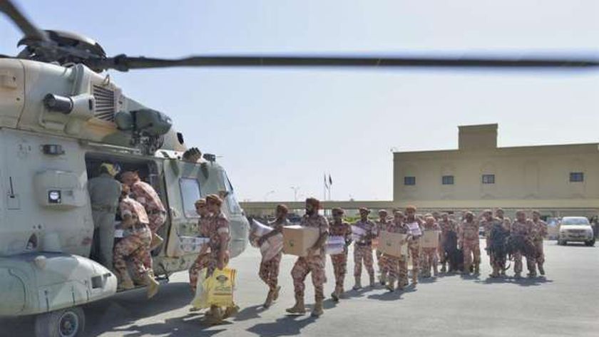 الجيش العماني يتدخل لإغاثة ضحايا فيضانات عمان