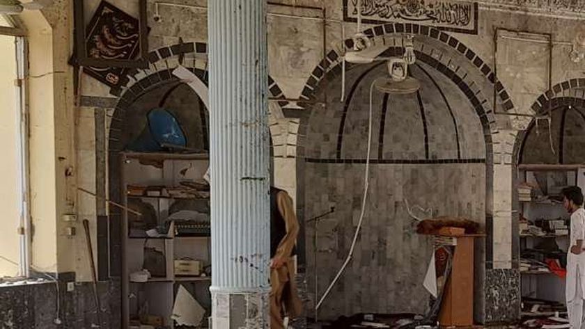 انفجار قنبلة في مسجد بأفغانستان
