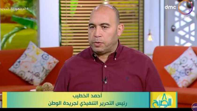 الكاتب الصحفي أحمد الخطيب، رئيس التحرير التنفيذي لجريدة «الوطن»