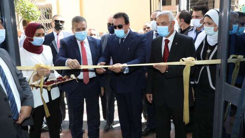 افتتاح كلية طب الأسنان بجامعة المنوفية