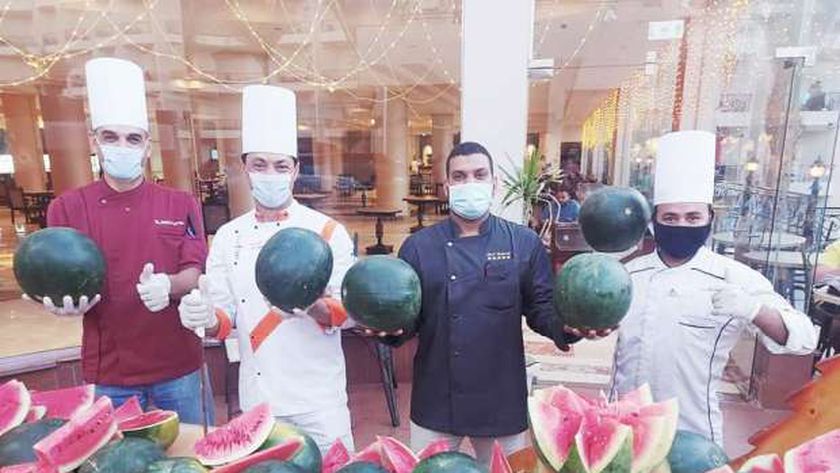 مهرجان البطيخ بفنادق الغردقة