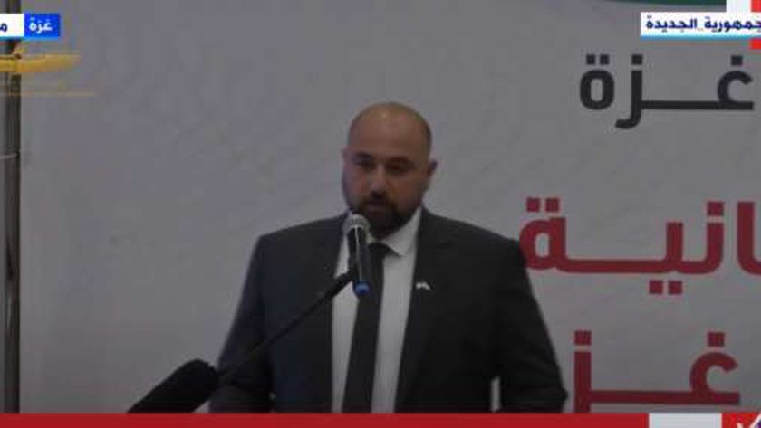 عمرو عارف عضو اللجنة المصرية لإعادة إعمار غزة