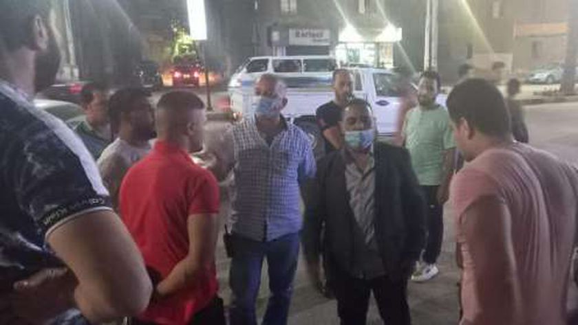 صورة تحرير 20 محضرا لمواطنين لعدم ارتداء الكمامة في حملة ليلية ببني سويف – المحافظات