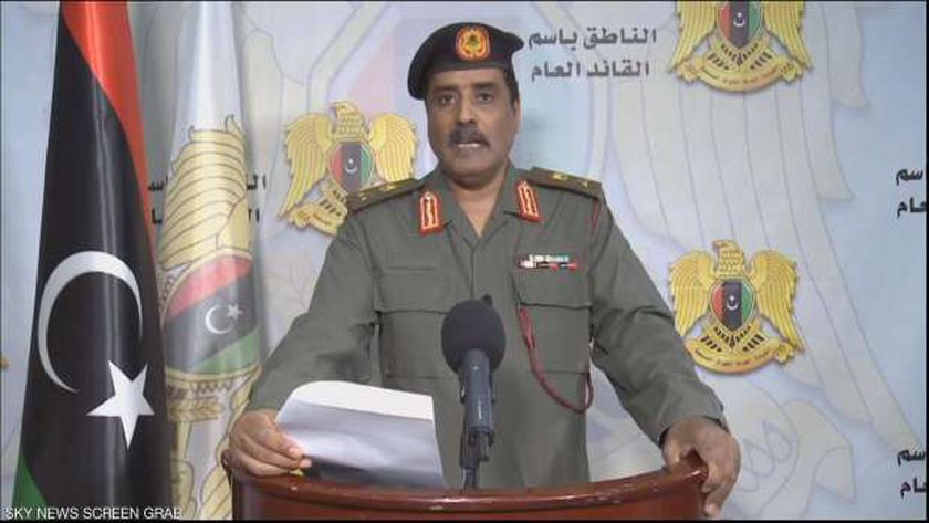 الناطق باسم الجيش الليبي اللواء أحمد المسماري
