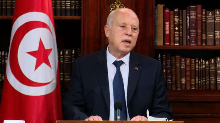 الرئيس التونسى  قيس سعيّد