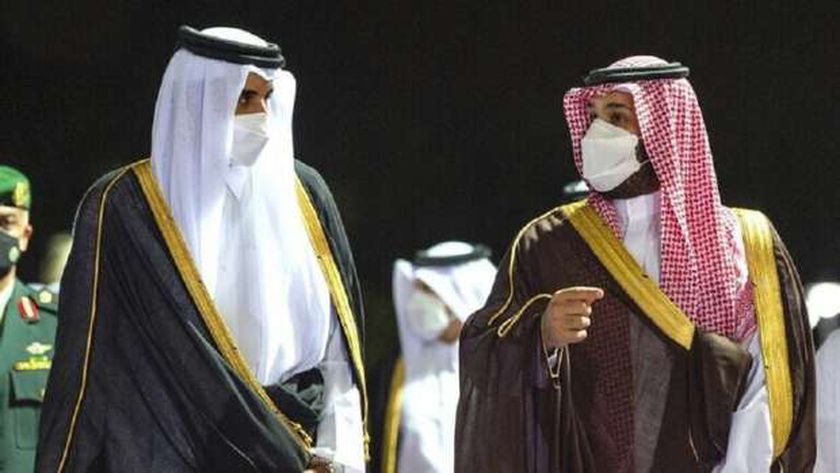 أمير قطر يستقبل ولي العهد السعودي في أول زيارة له للدوحة منذ أزمة 2017
