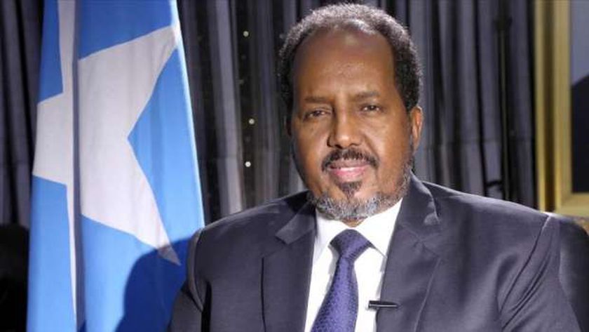الرئيس الصومالي - حسن شيخ محمود