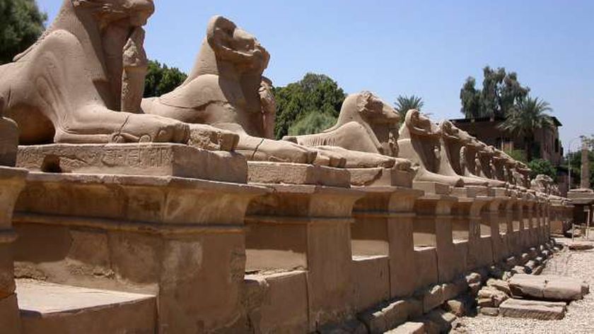 صورة «السياحة الثقافية»: المرممون أعادوا معبد الكرنك كما تركه رمسيس الثاني – مصر