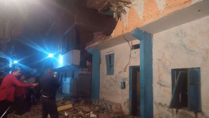 صورة أول صور من موقع انفجار أسطوانة بوتاجاز في بولاق الدكرور – حوادث