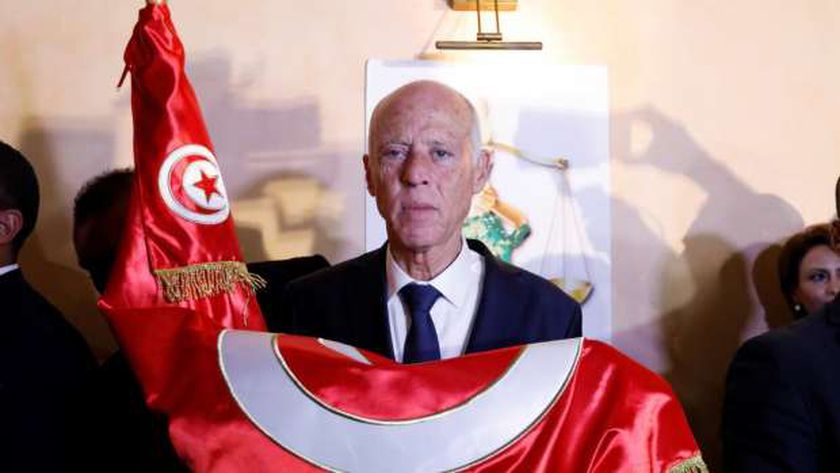 الرئيس التونسى قيس  سعيد