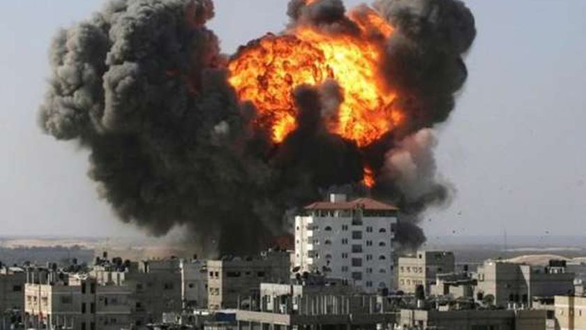 قصف إسرائيلي سابق على غزة