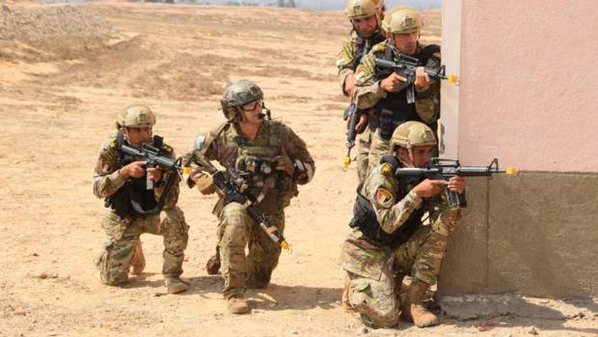 تدريب مصري أمريكي في مجال مكافحة الإرهاب