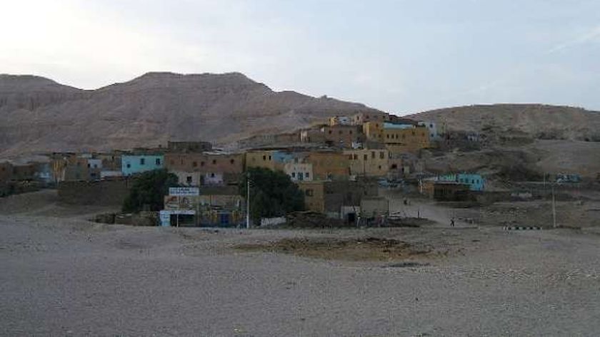 قرية قرنة المرعى بمحافظة الأقصر