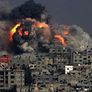 أثر قصف الاحتلال قطاع غزة - أرشيفية