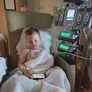 طفل أمريكي يعاني من مرض ديفيدسون