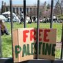من مظاهرات الطلاب الأمريكان لدعم فلسطين