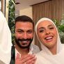 ابنة محمد هنيدي تحتفل بخطوبتها بفستان وحجاب أبيض.. «نسخة من والدها»